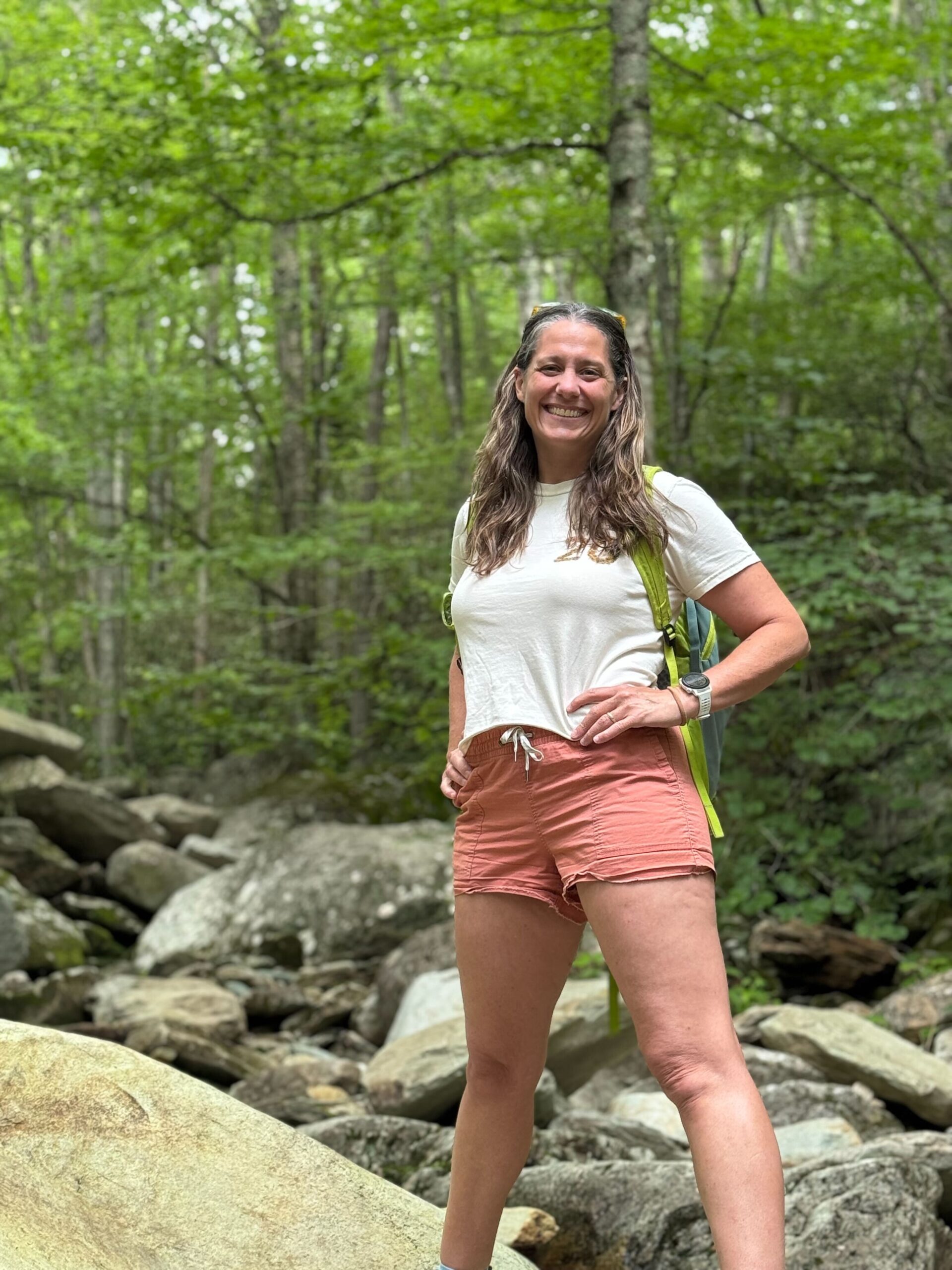Katie Larson - Chief Operating Officer (COO) hiking in Boone.